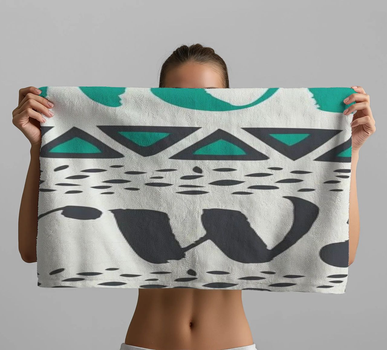 Move Forward asciugamano da bagno da Pom Graphic Design