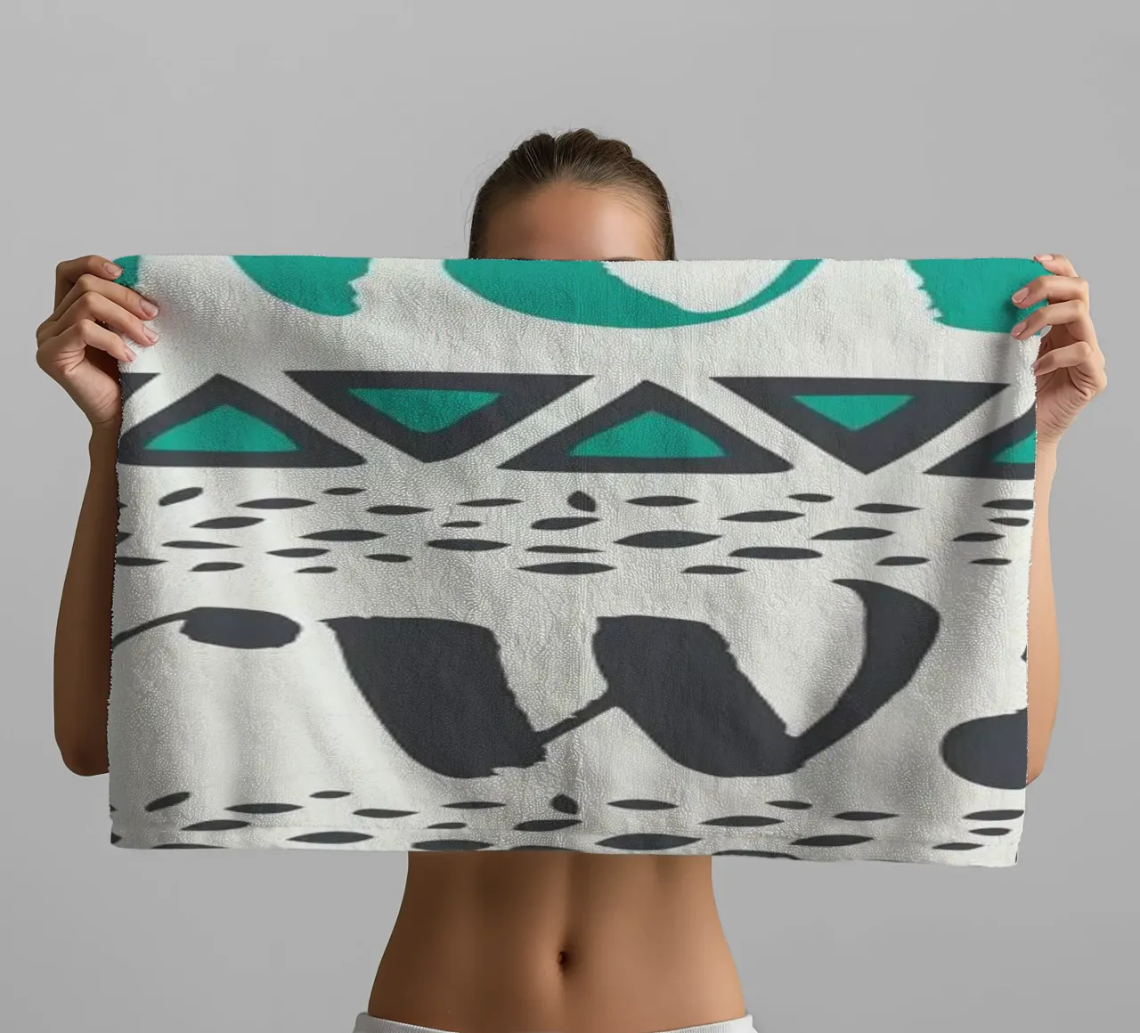 Move Forward towel by Pom Graphic Design