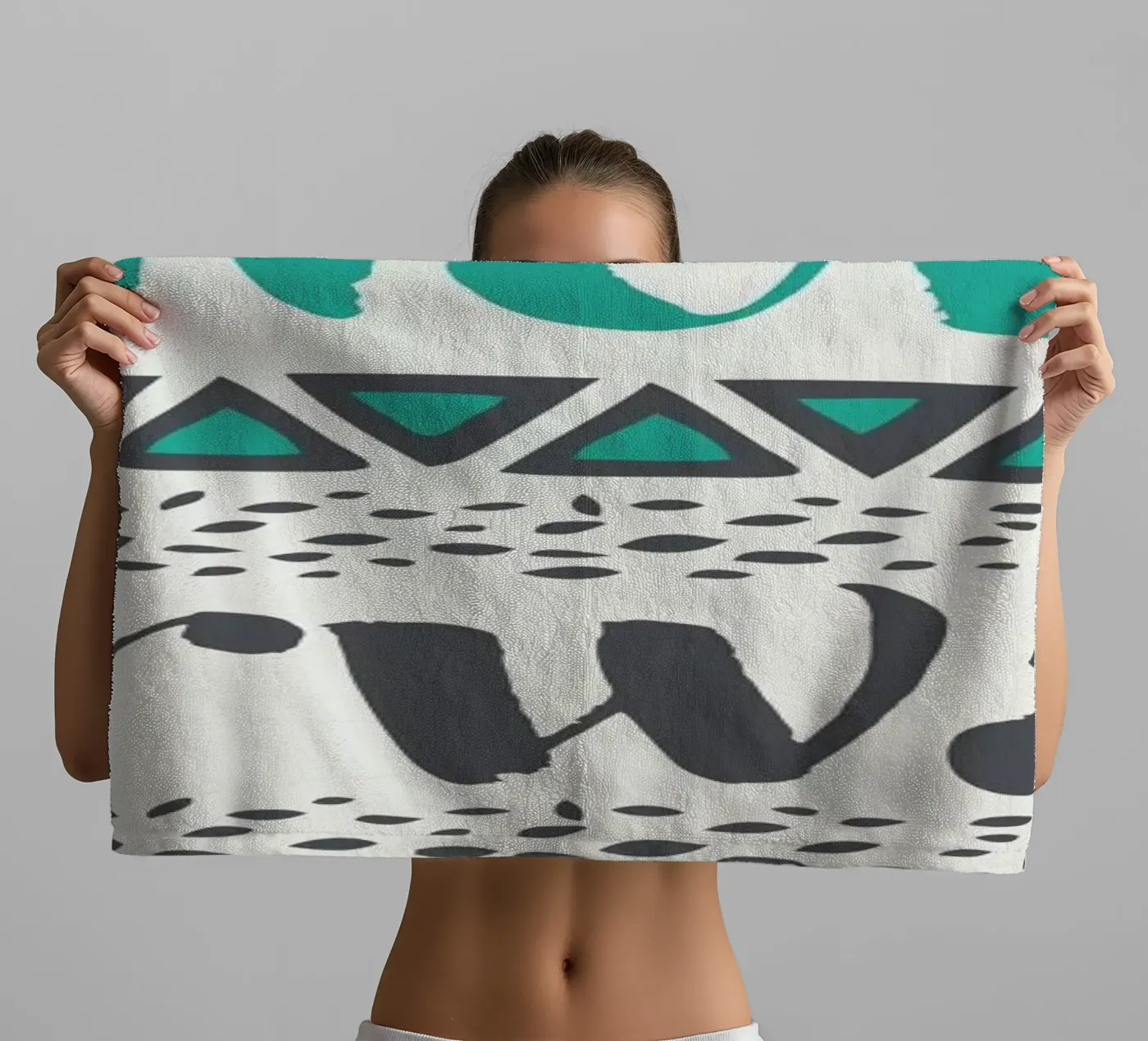Move Forward towel by Pom Graphic Design