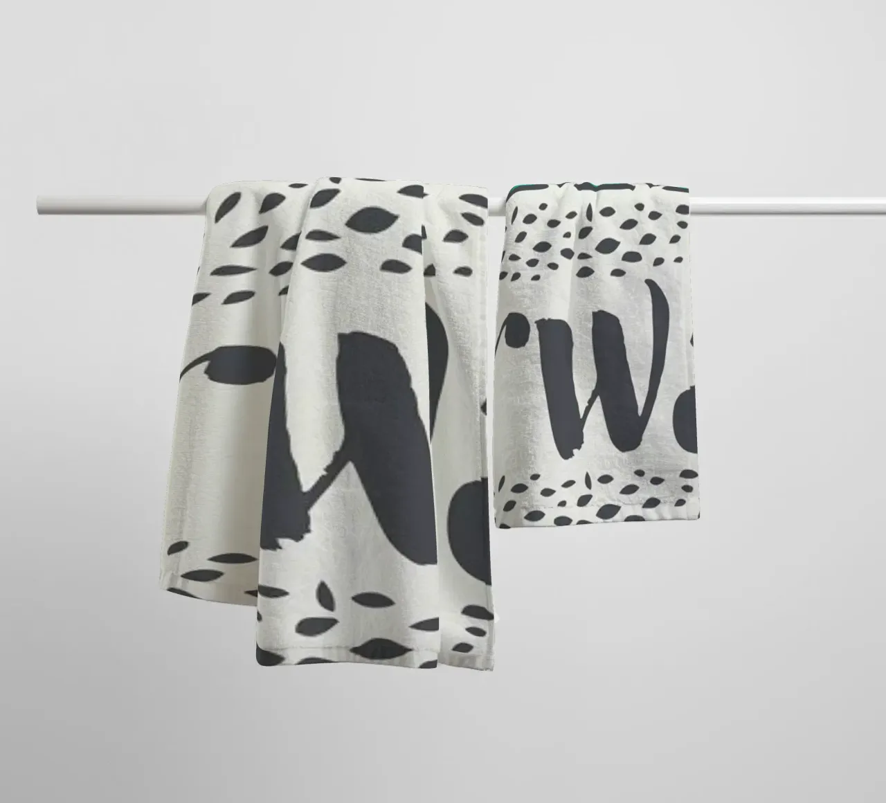 Move Forward Handtuch von Pom Graphic Design