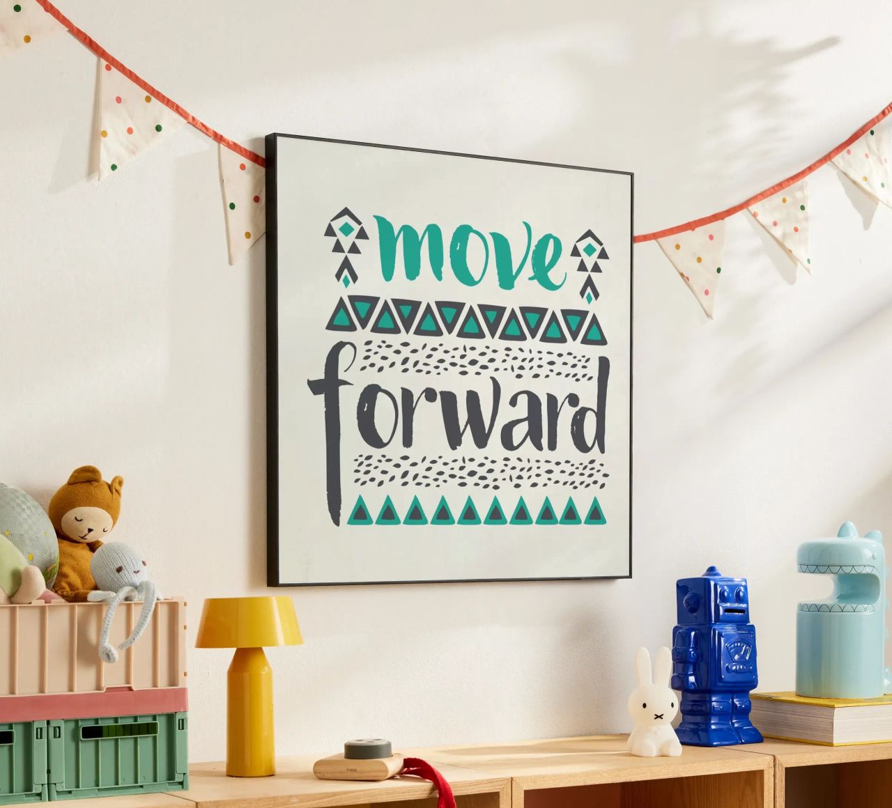 Move Forward alluminio dibond da Pom Graphic Design