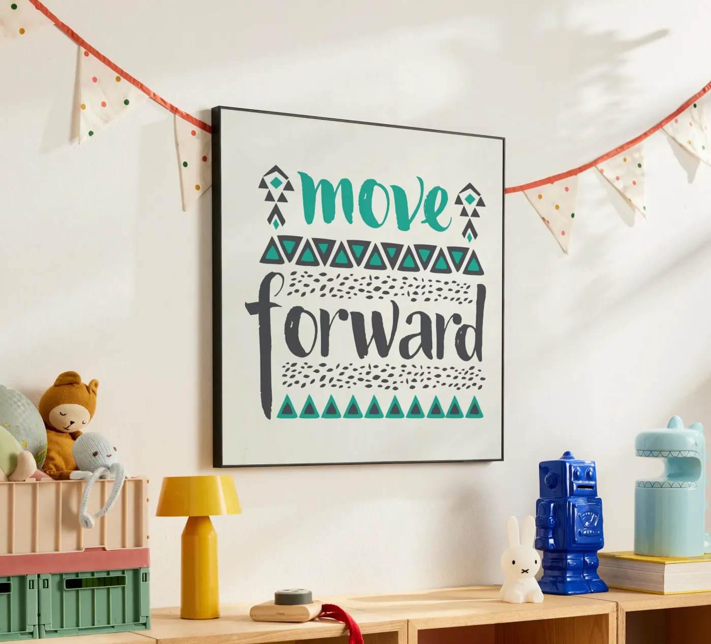 Move Forward alluminio dibond da Pom Graphic Design