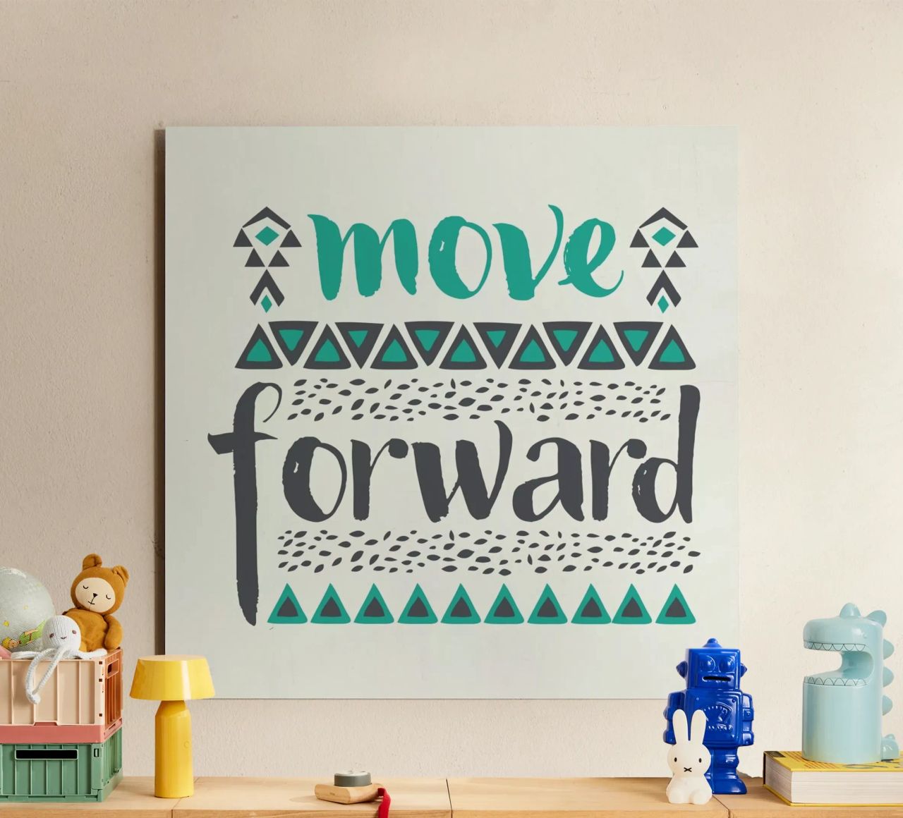 Move Forward alluminio dibond da Pom Graphic Design