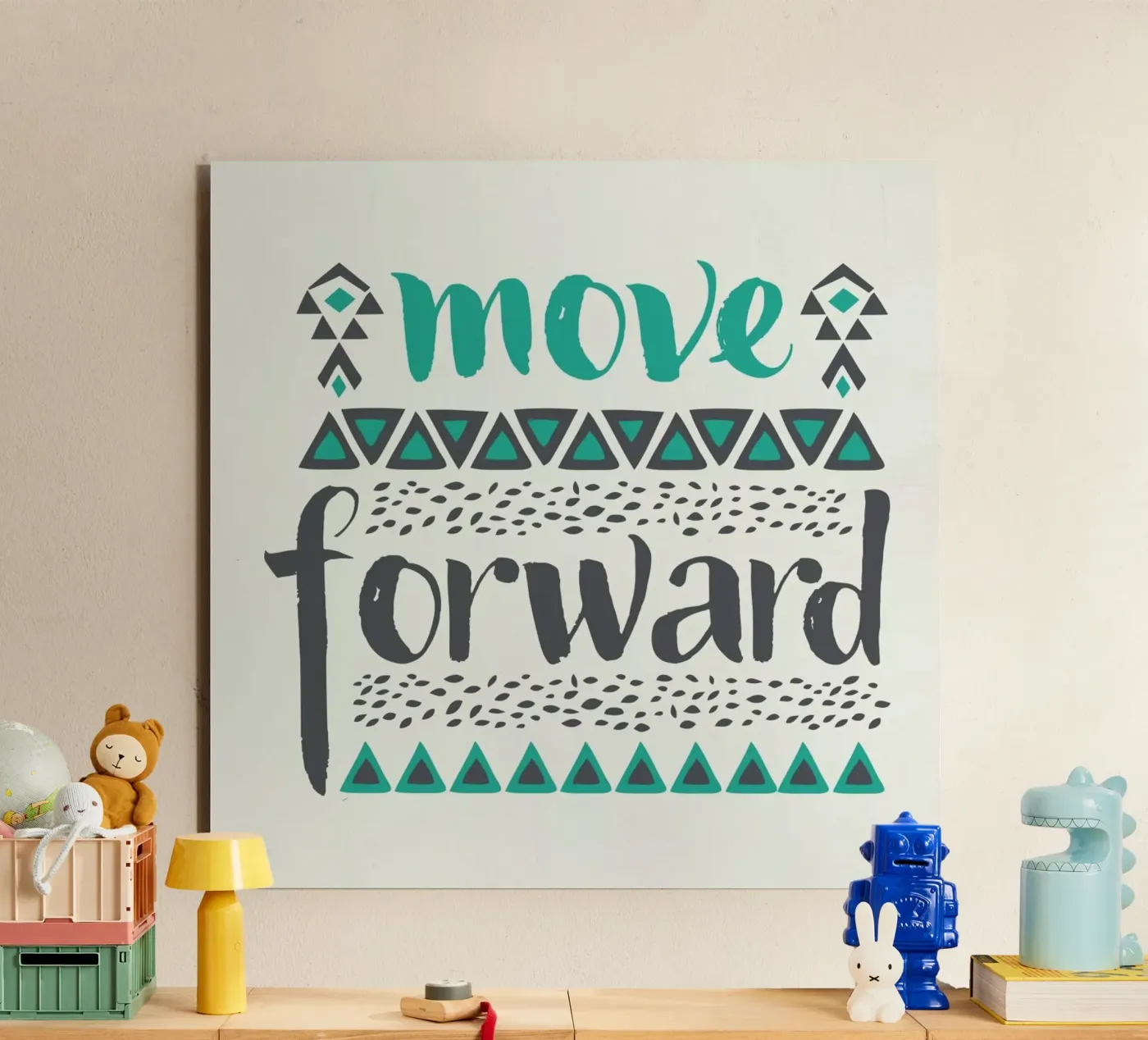 Move Forward alluminio dibond da Pom Graphic Design