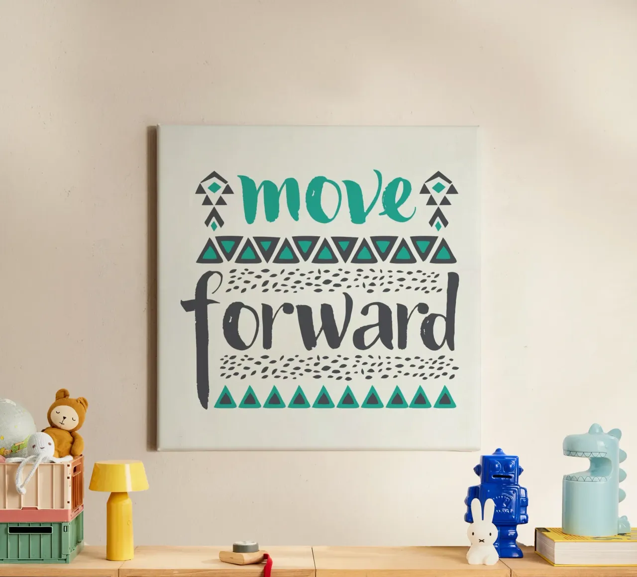 Move Forward tela da Pom Graphic Design