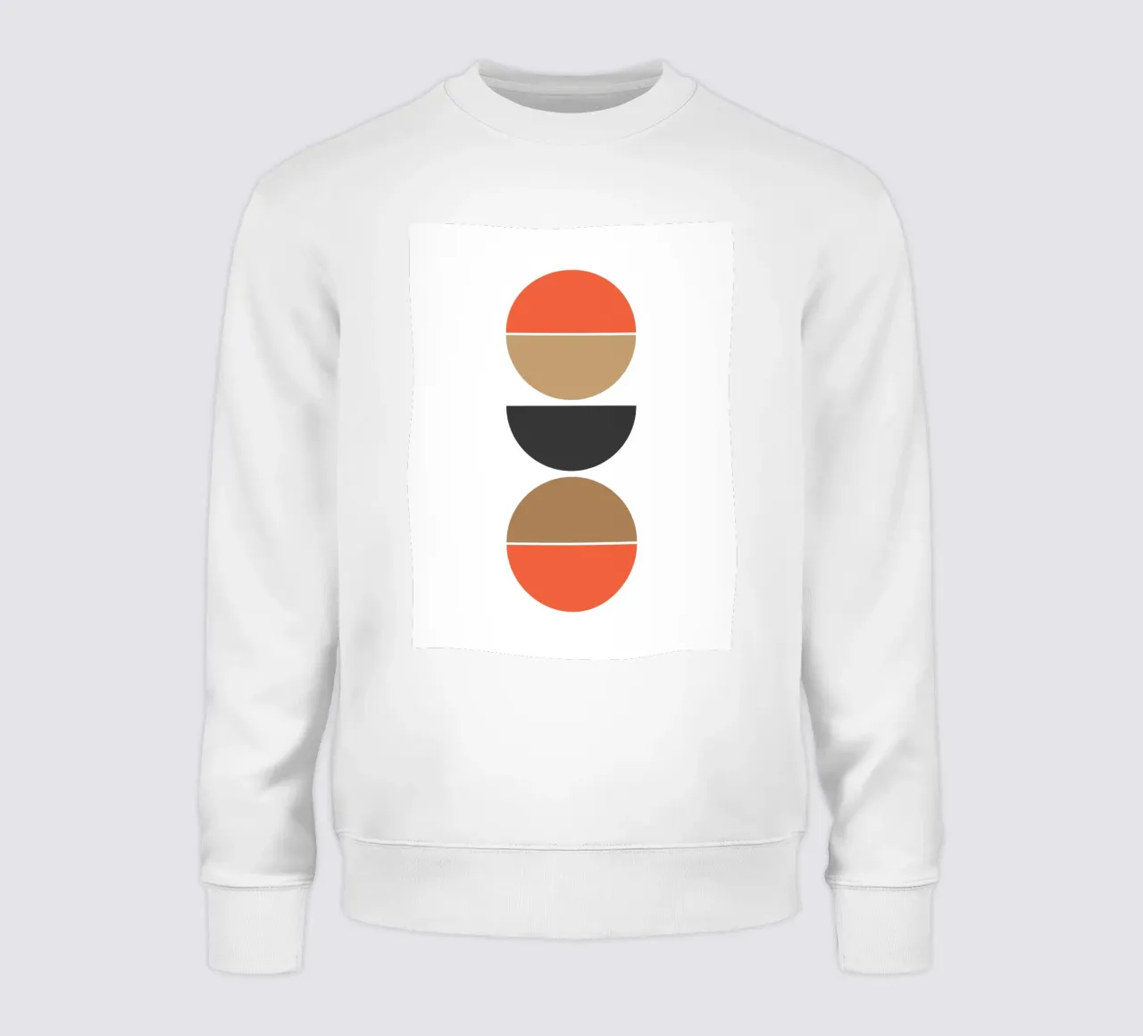 Two sets of semicircles Sweatshirt von LisaArtes