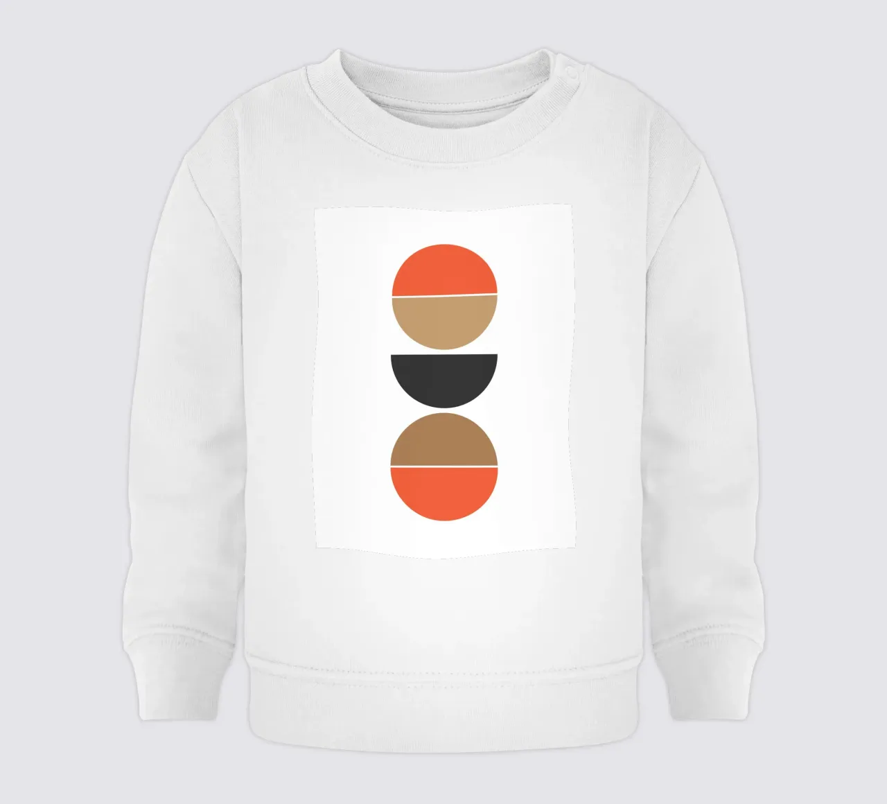 Two sets of semicircles felpa neonato da LisaArtes
