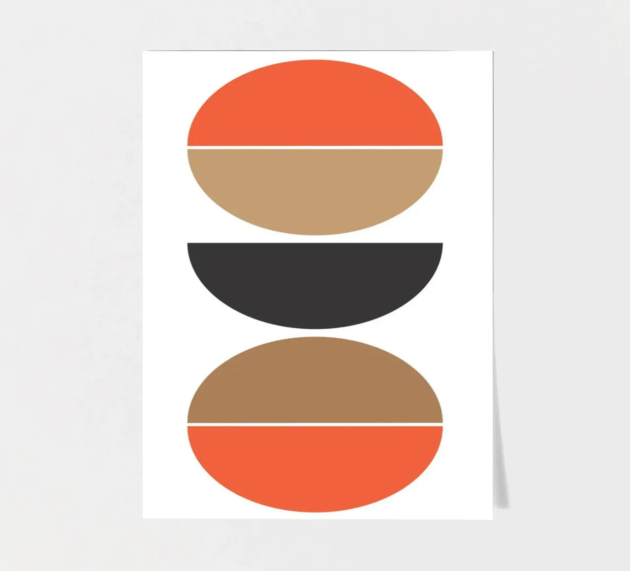 Two sets of semicircles Stickerbogen von LisaArtes