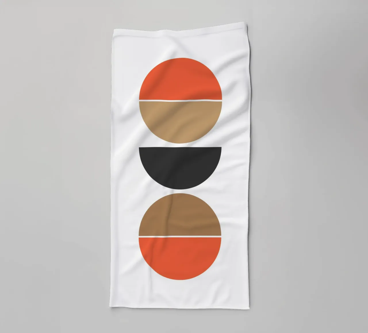 Two sets of semicircles asciugamano da bagno da LisaArtes
