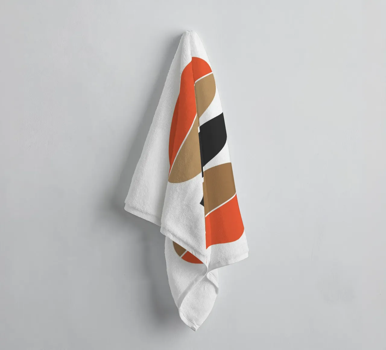 Two sets of semicircles towel by LisaArtes