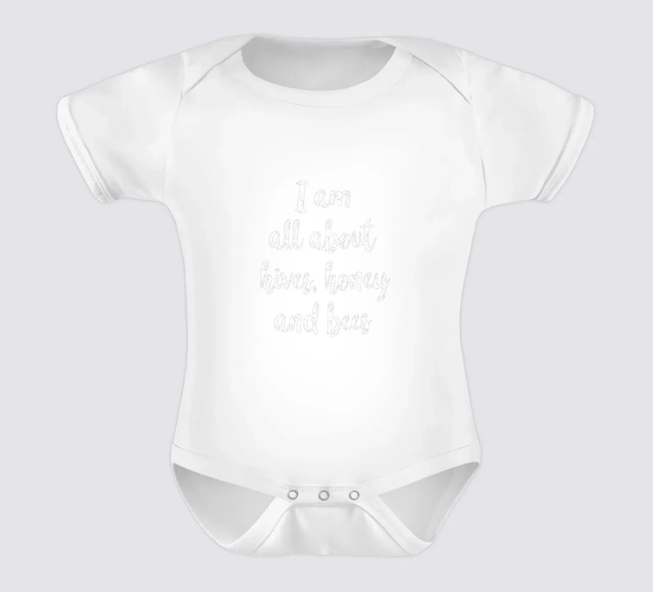 I am all about hives, honey and bees body neonato maniche corte da happieeagle