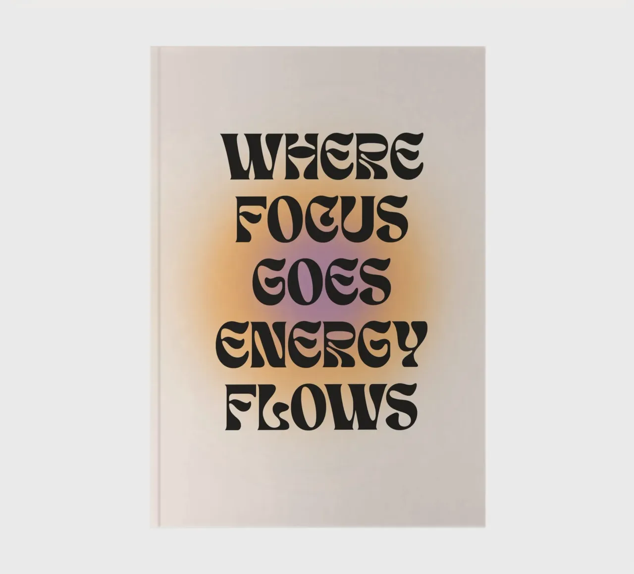 Focus notebook by Studio Fiamma