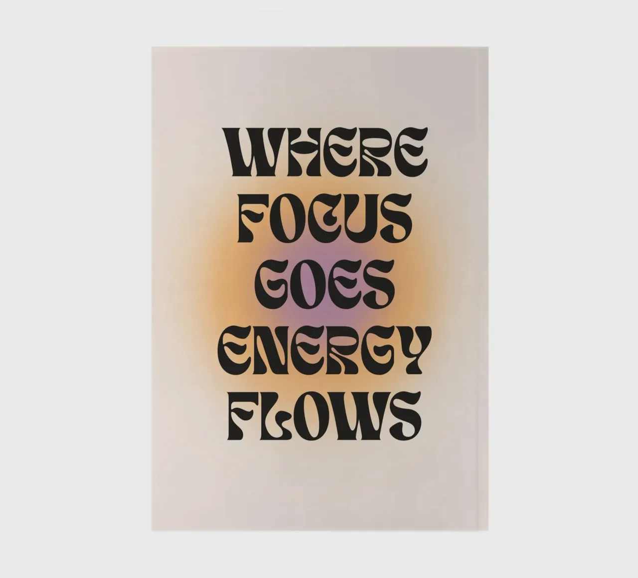 Focus notebook by Studio Fiamma