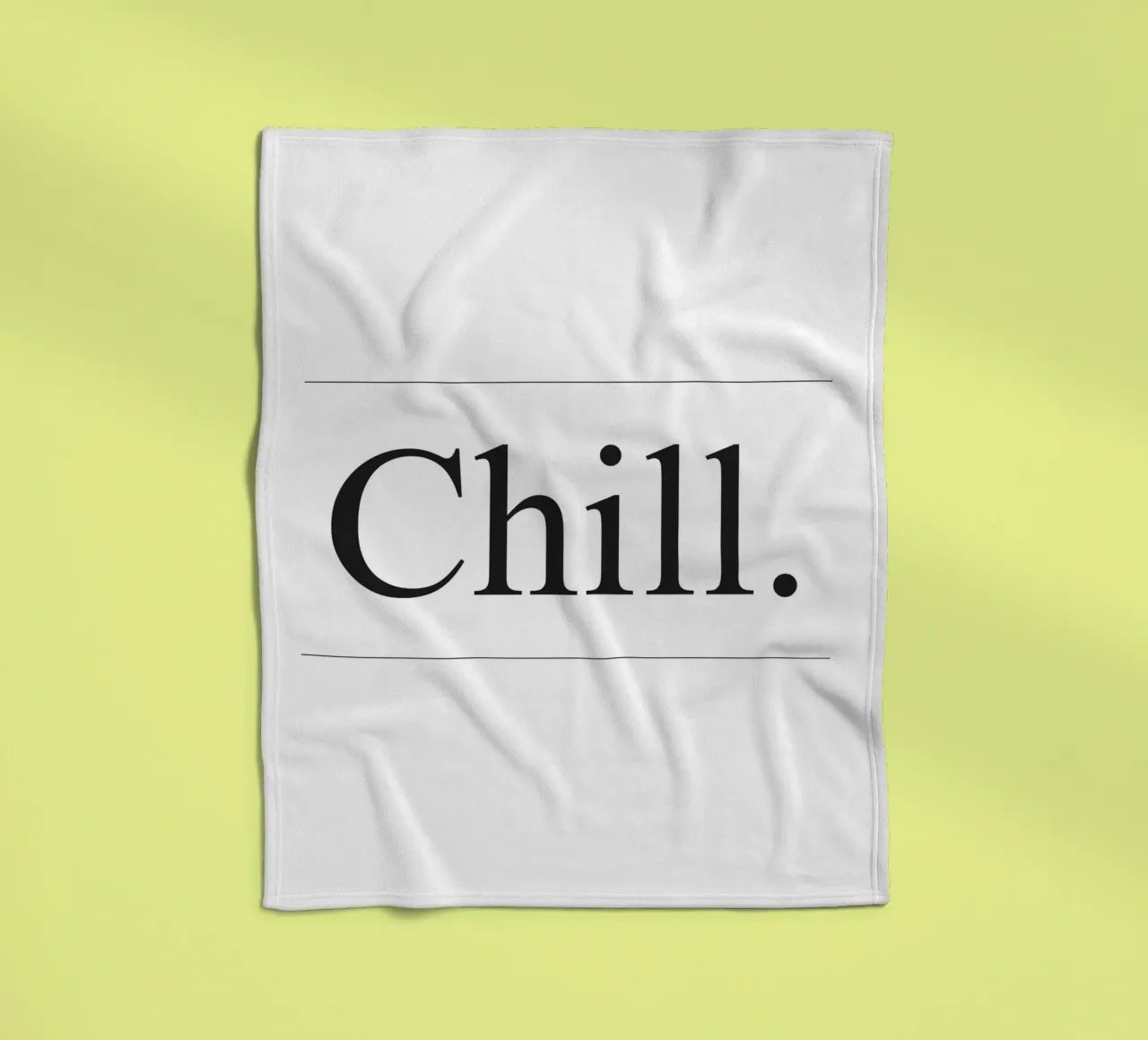 Chill. Fleecedecke von Bytenar