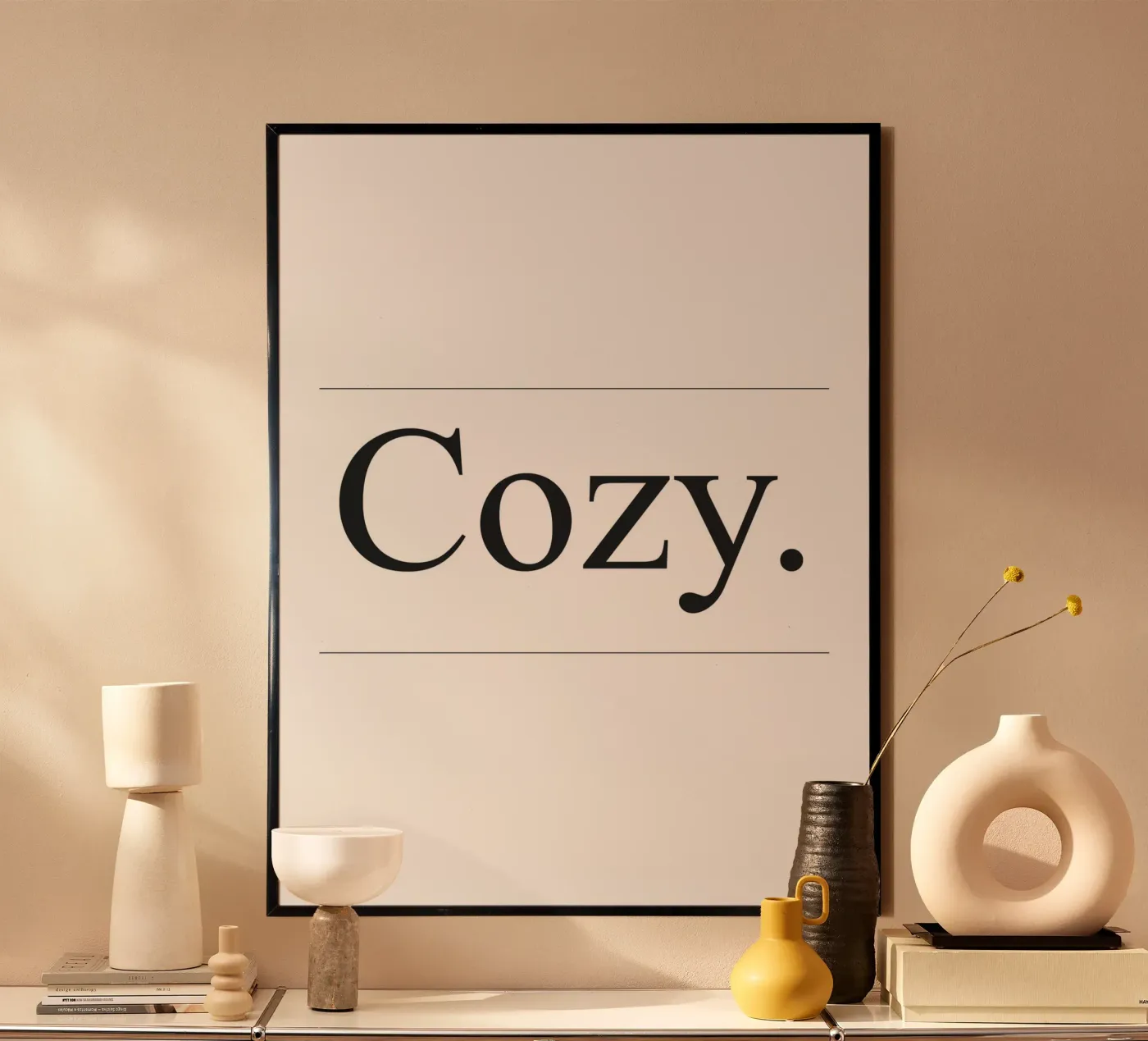 Cozy. poster by Bytenar