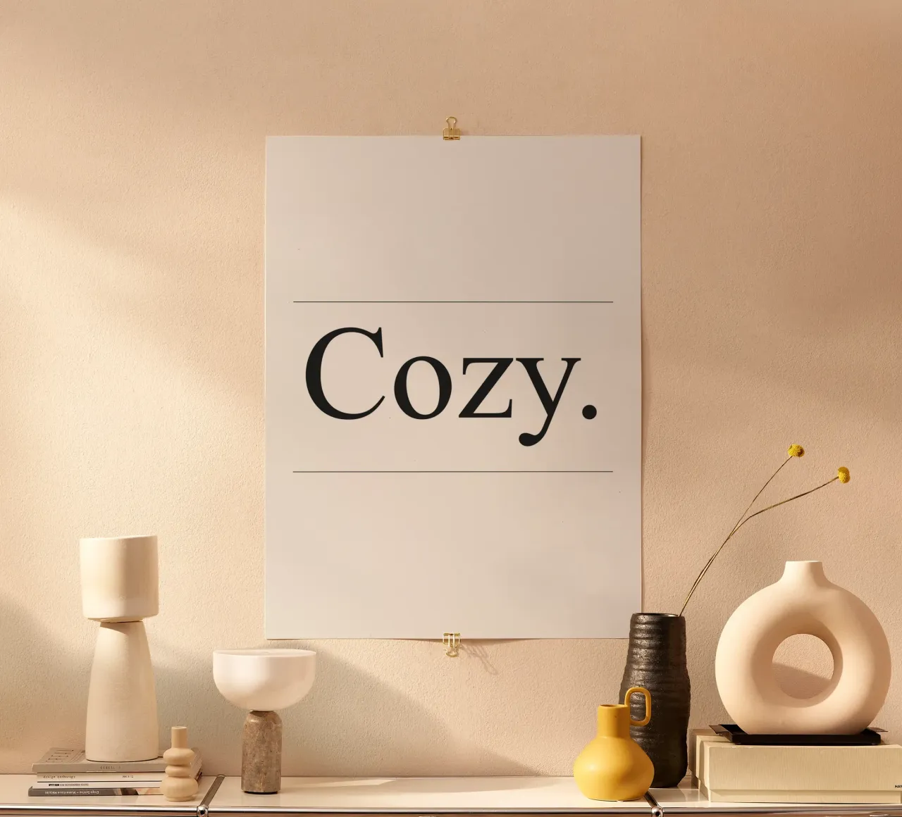 Cozy. poster by Bytenar