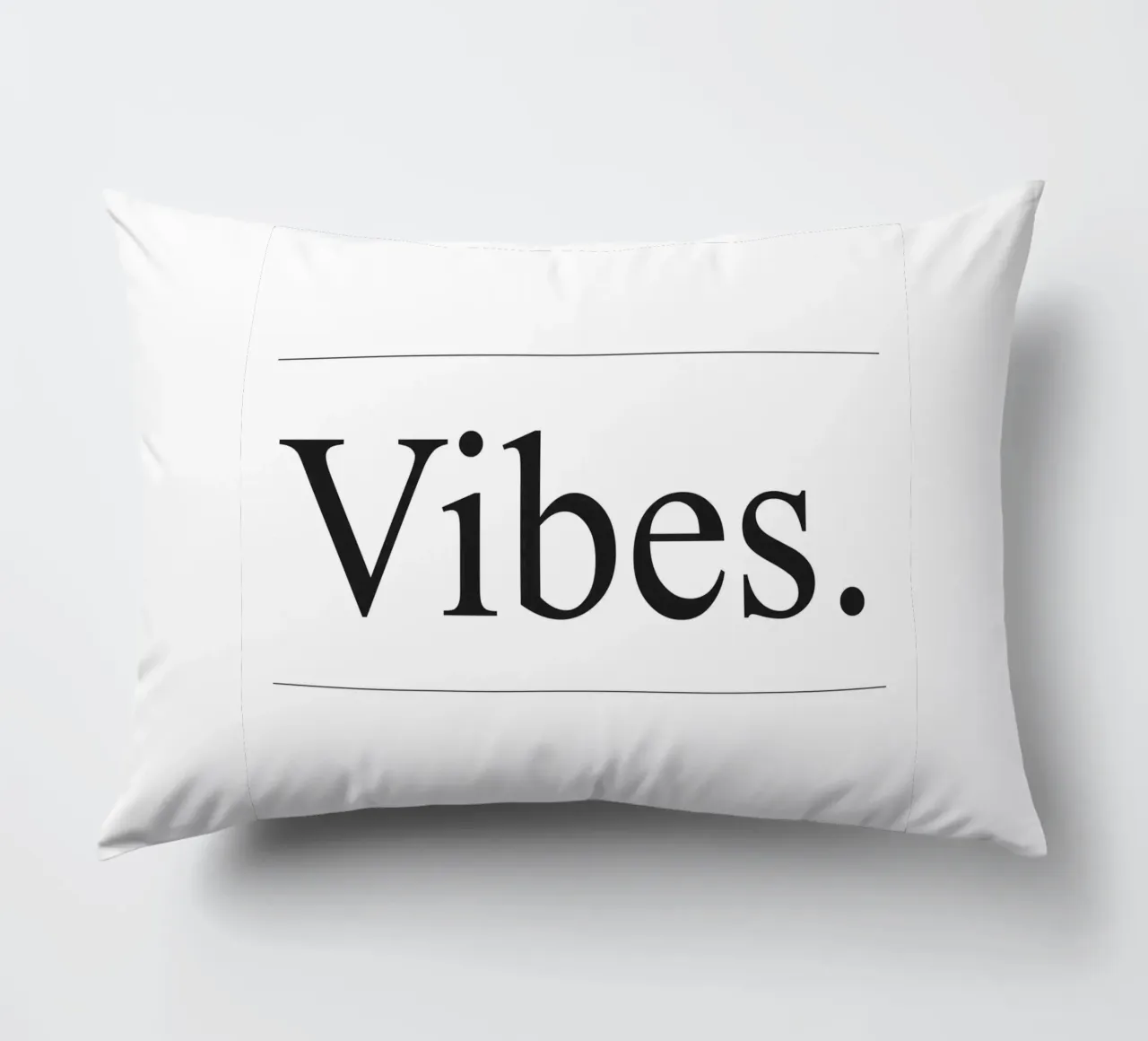 Vibes. decorative cushion by Bytenar
