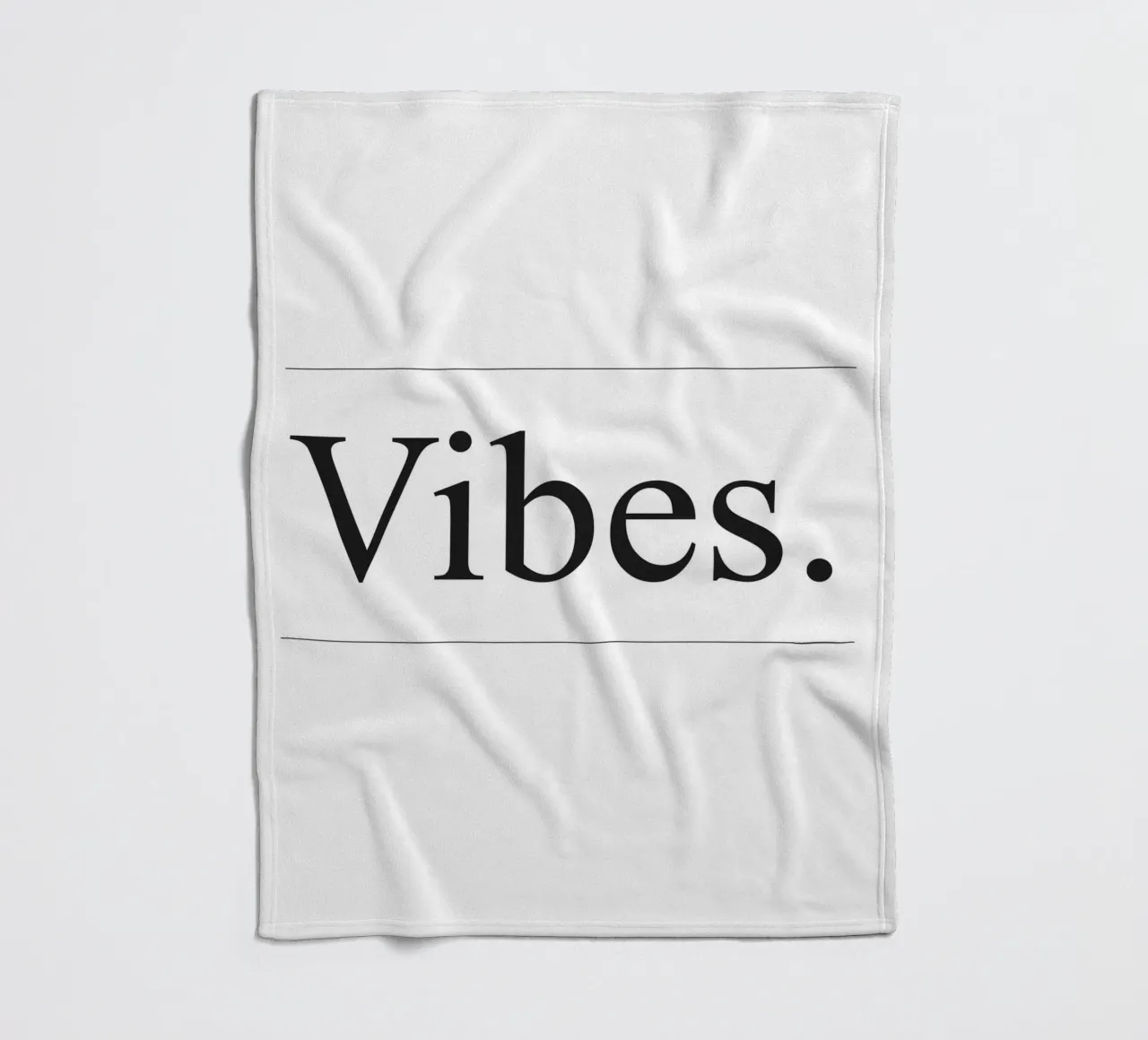 Vibes. fleece blanket by Bytenar