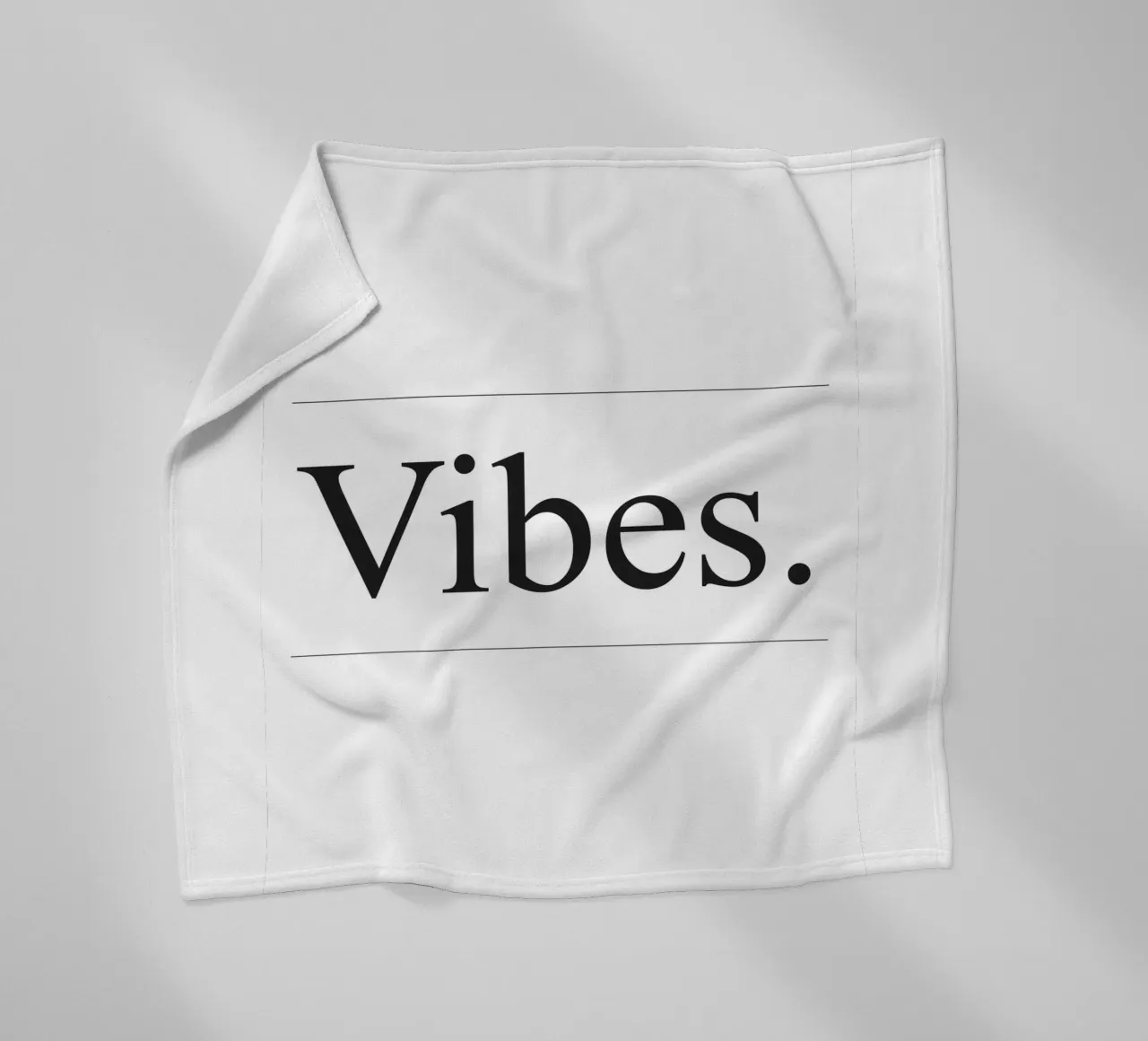 Vibes. manta de franela de Bytenar