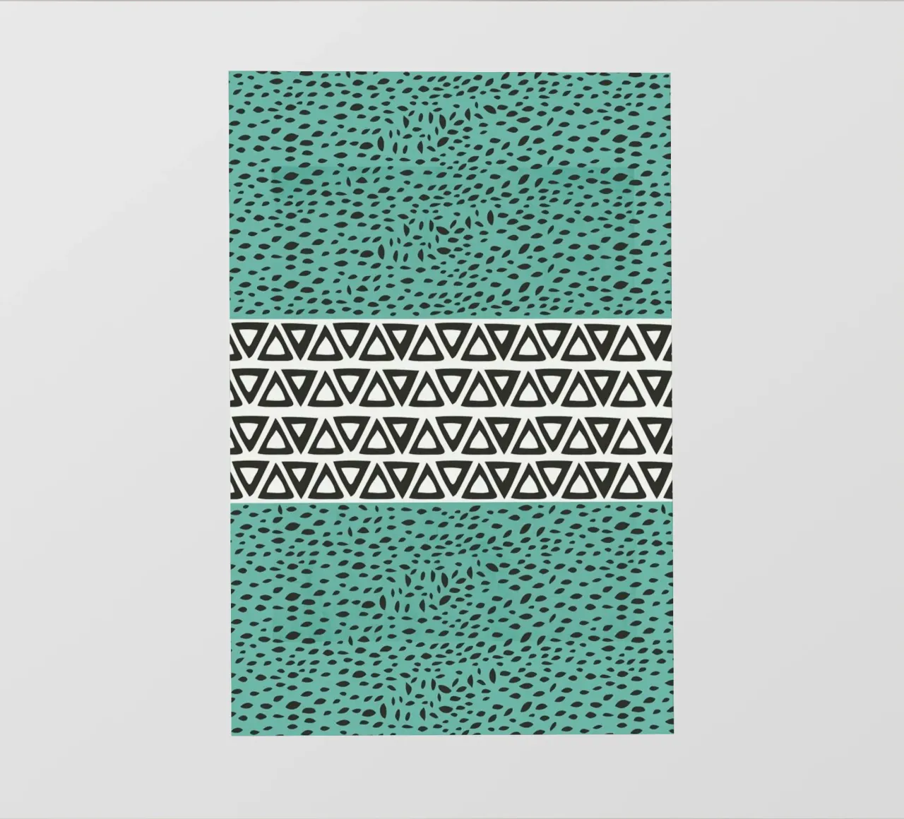 River Path Aqua telo in pvc da Pom Graphic Design