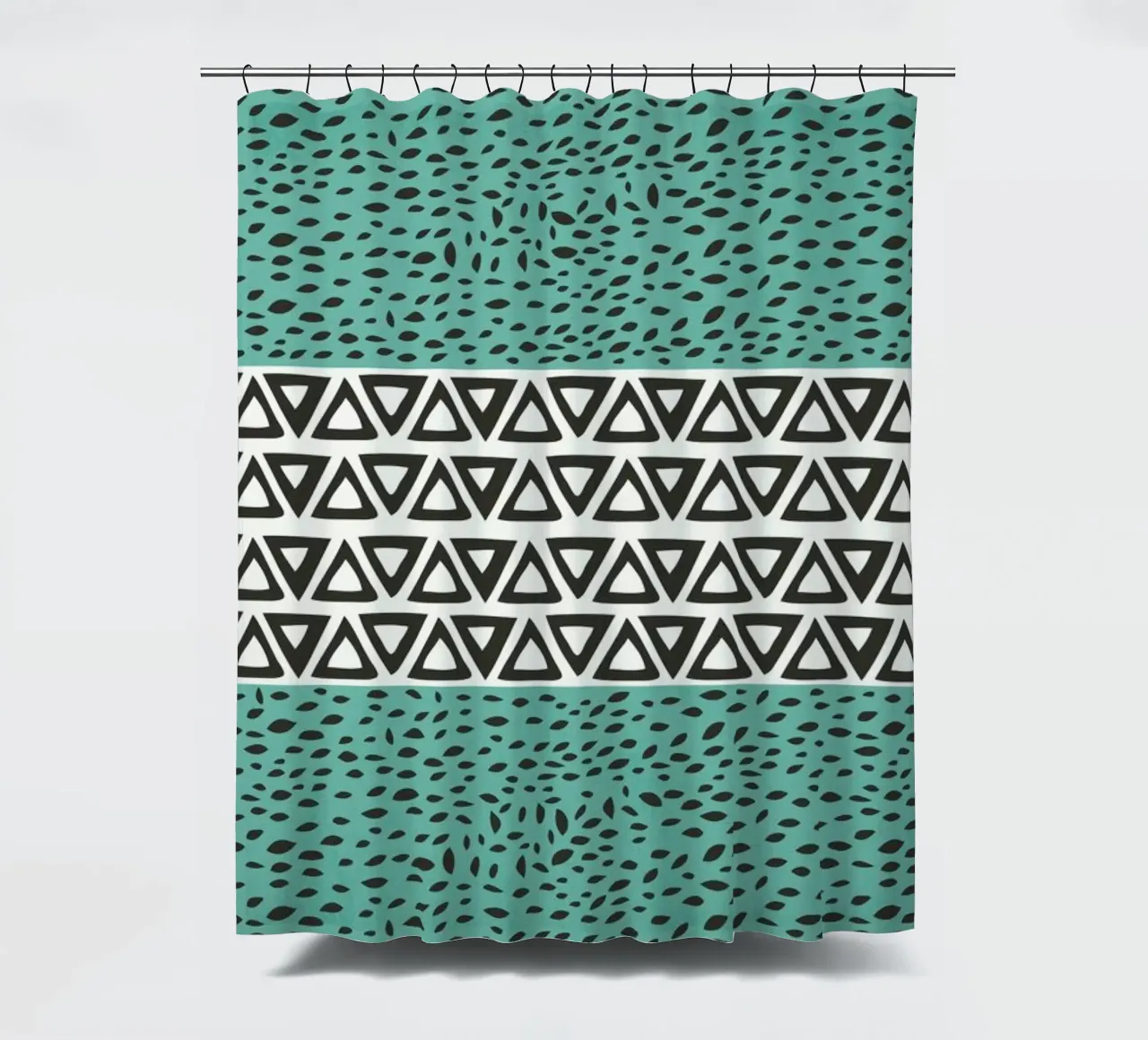 River Path Aqua tenda da doccia da Pom Graphic Design