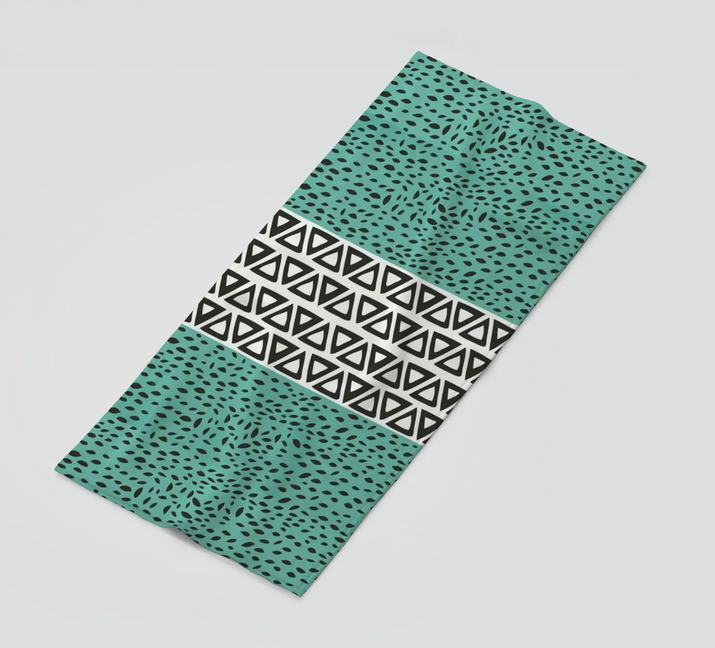 River Path Aqua telo mare da Pom Graphic Design