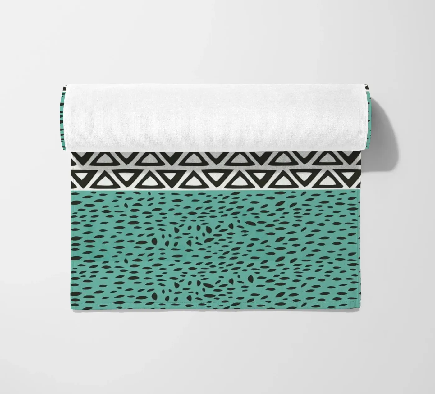 River Path Aqua telo mare da Pom Graphic Design