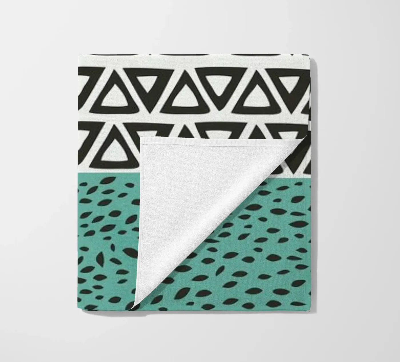River Path Aqua telo mare da Pom Graphic Design
