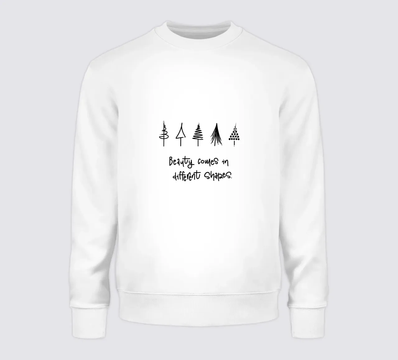 Beauty comes in different shapes felpa da LIMITED EDITION LETTERS