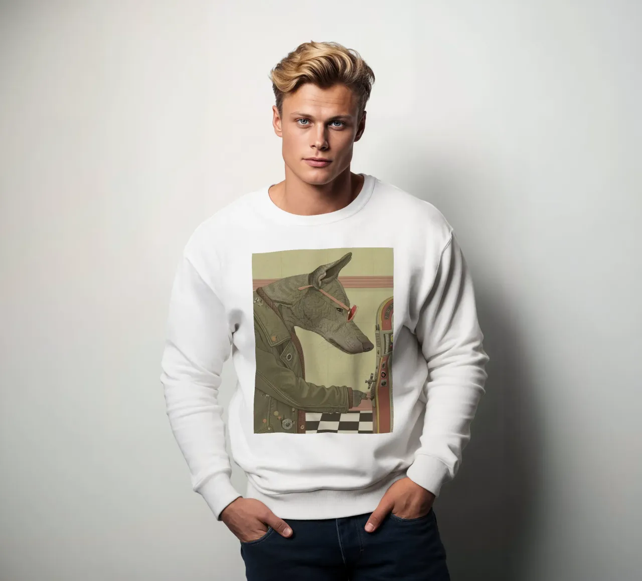 Rotazione e stile felpa da Rustic Grace Studio 02