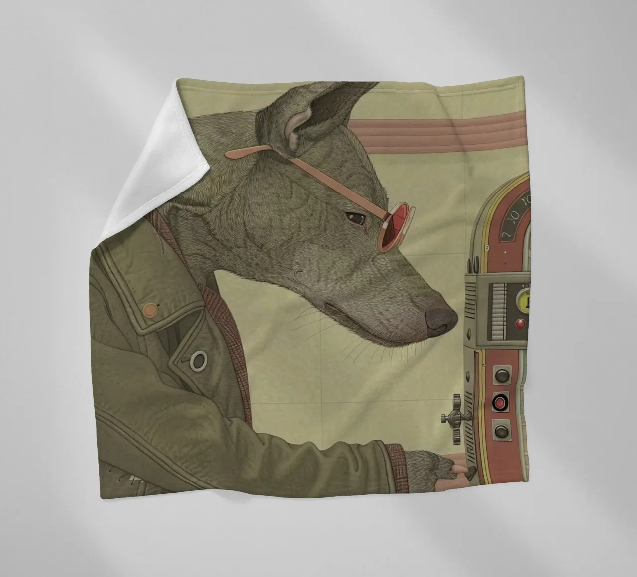 Rotazione e stile coperta in pile da Rustic Grace Studio 02