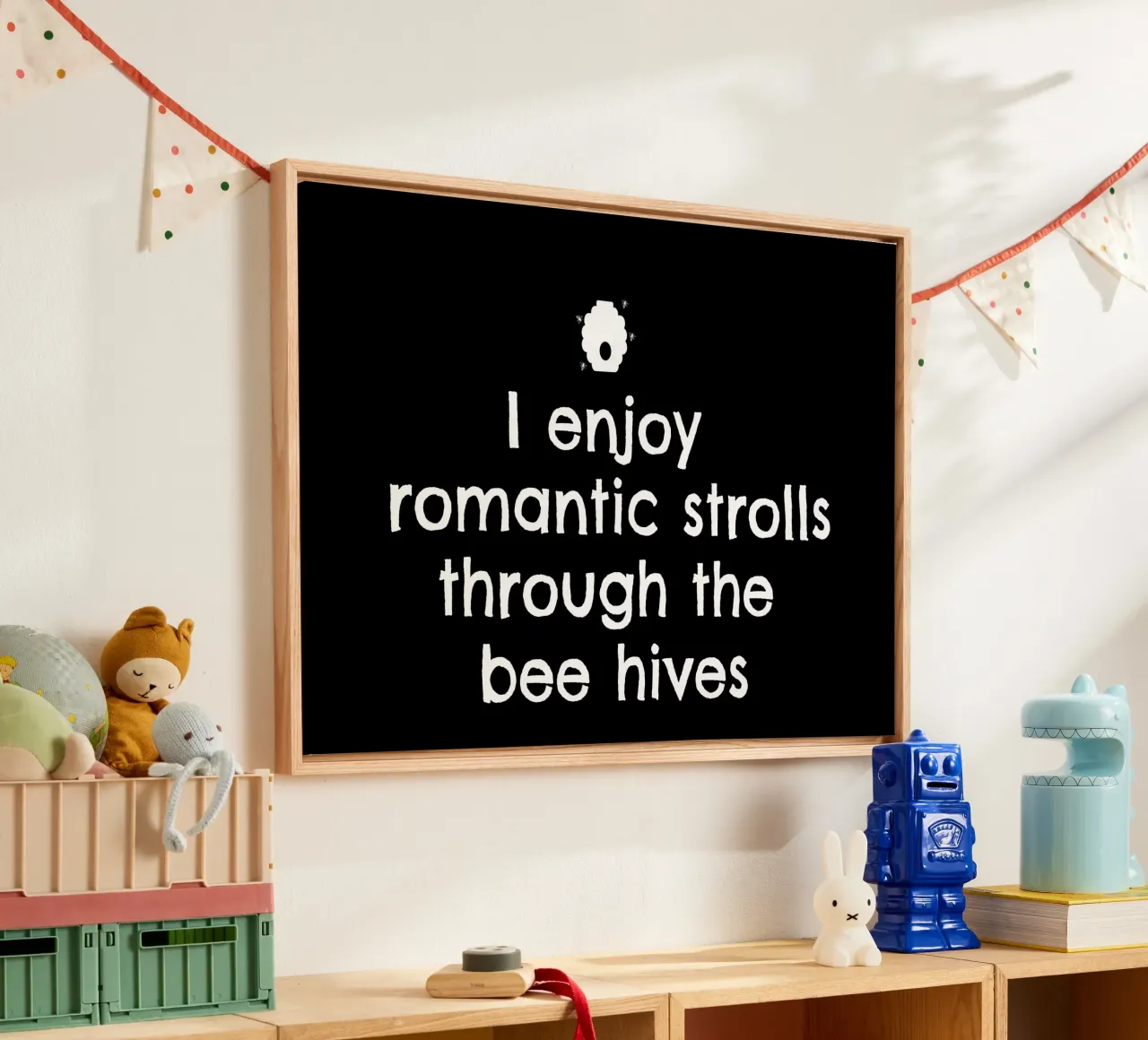 I enjoy romantic strolls through the bee hives metacrilato de happieeagle