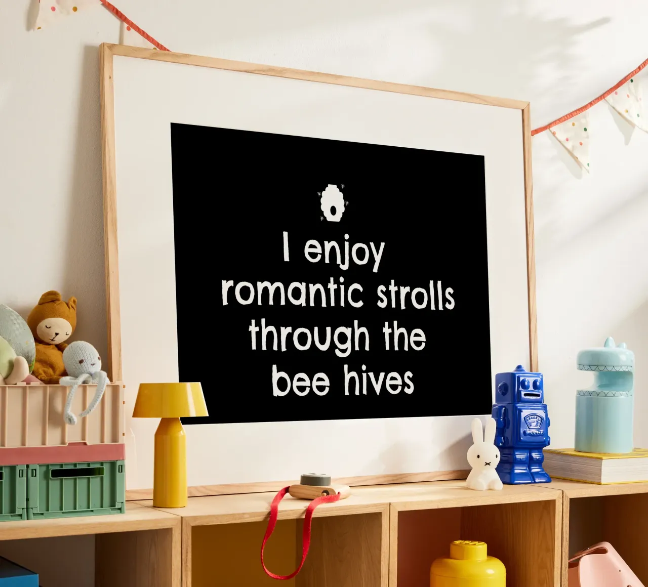 I enjoy romantic strolls through the bee hives carta hahnemühle da happieeagle