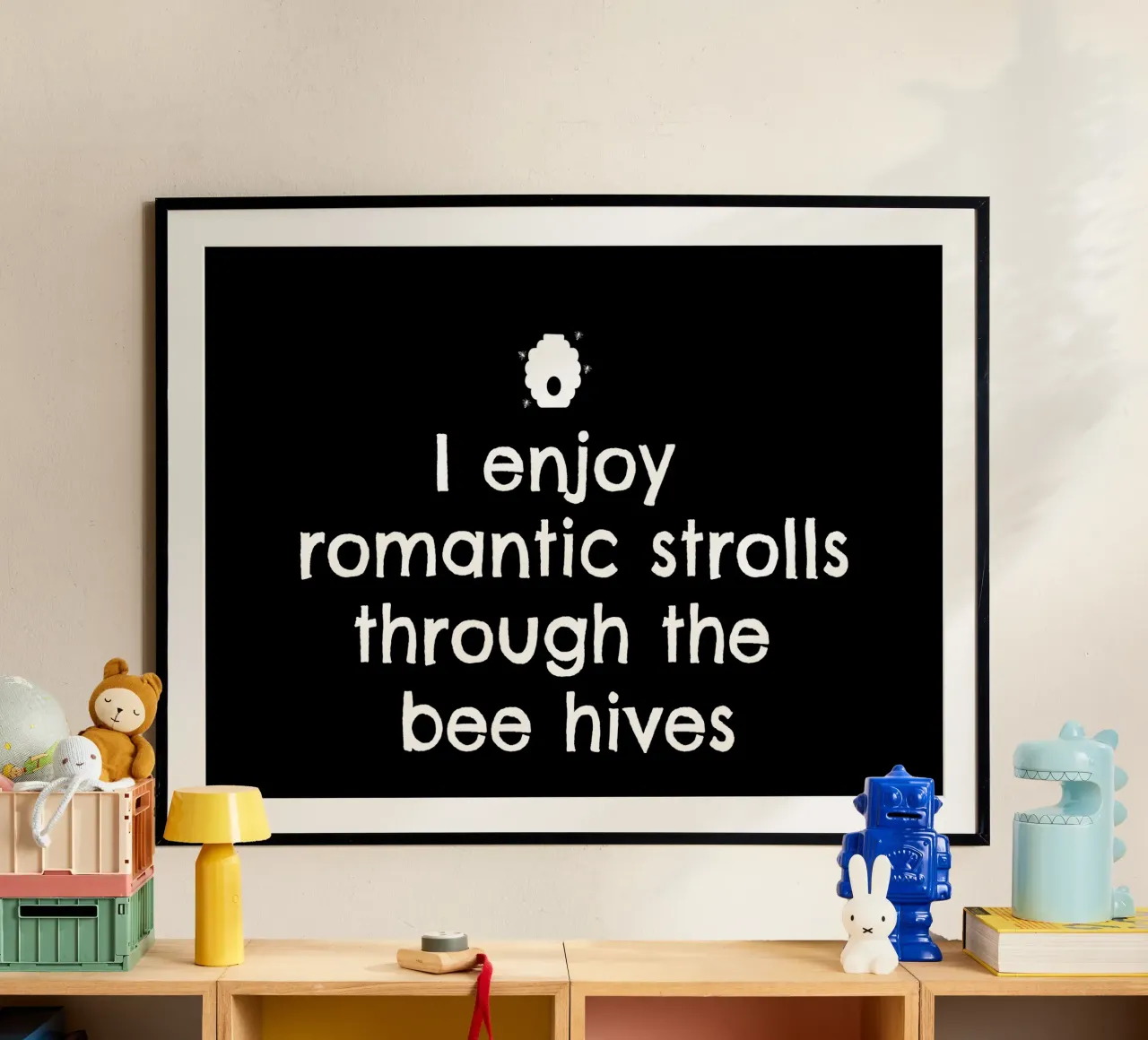 I enjoy romantic strolls through the bee hives carta hahnemühle da happieeagle