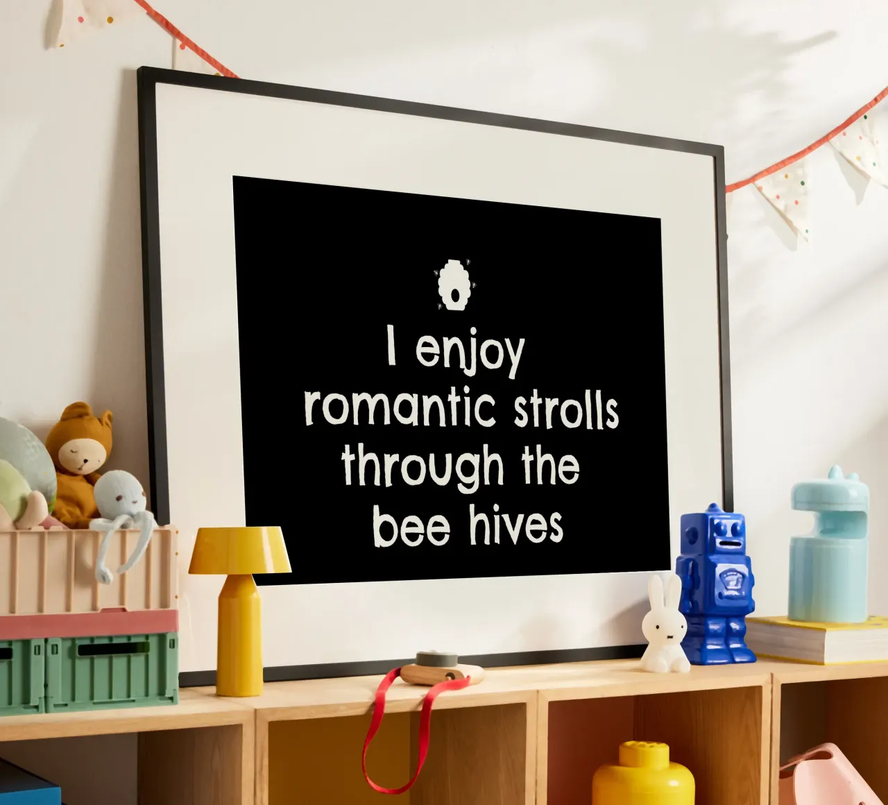 I enjoy romantic strolls through the bee hives carta hahnemühle da happieeagle