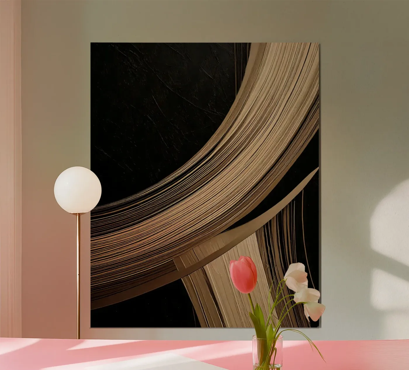 Abstract deconstruction poster by tylerstudio