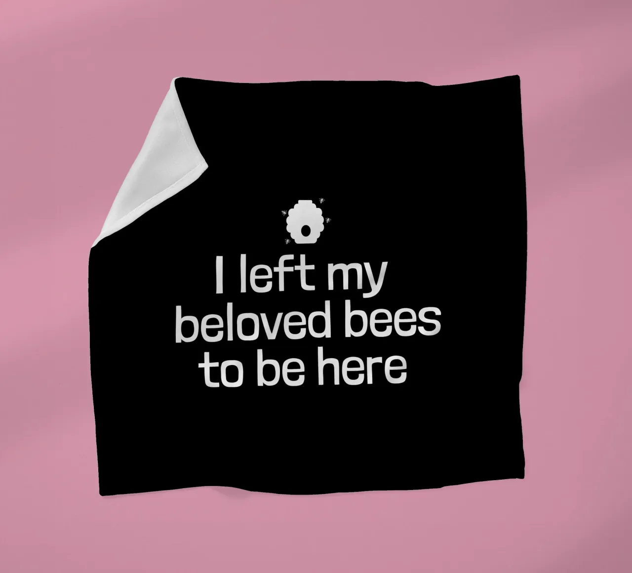 I left my beloved bees to be here coperta in pile da happieeagle