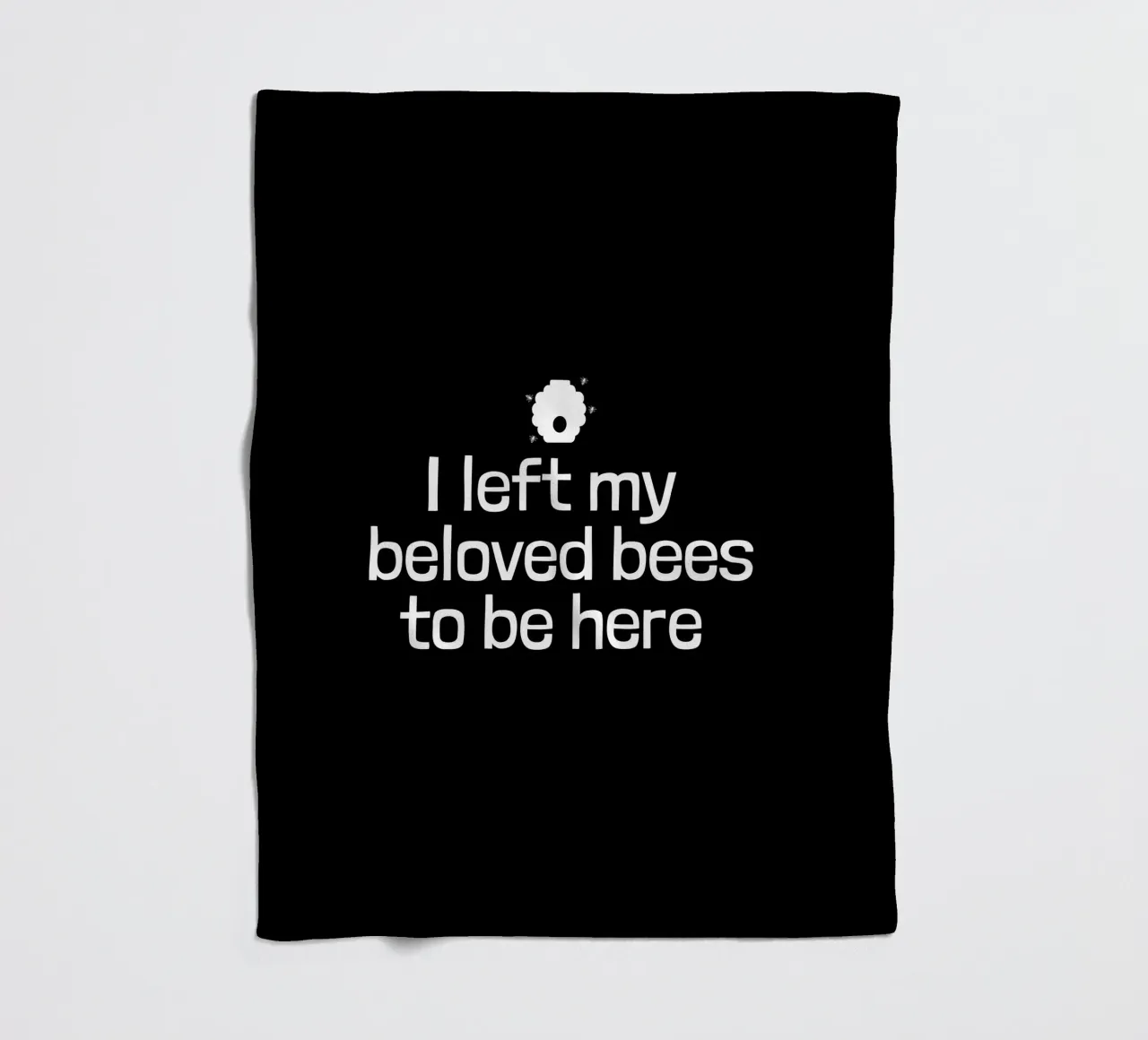 I left my beloved bees to be here coperta in pile da happieeagle