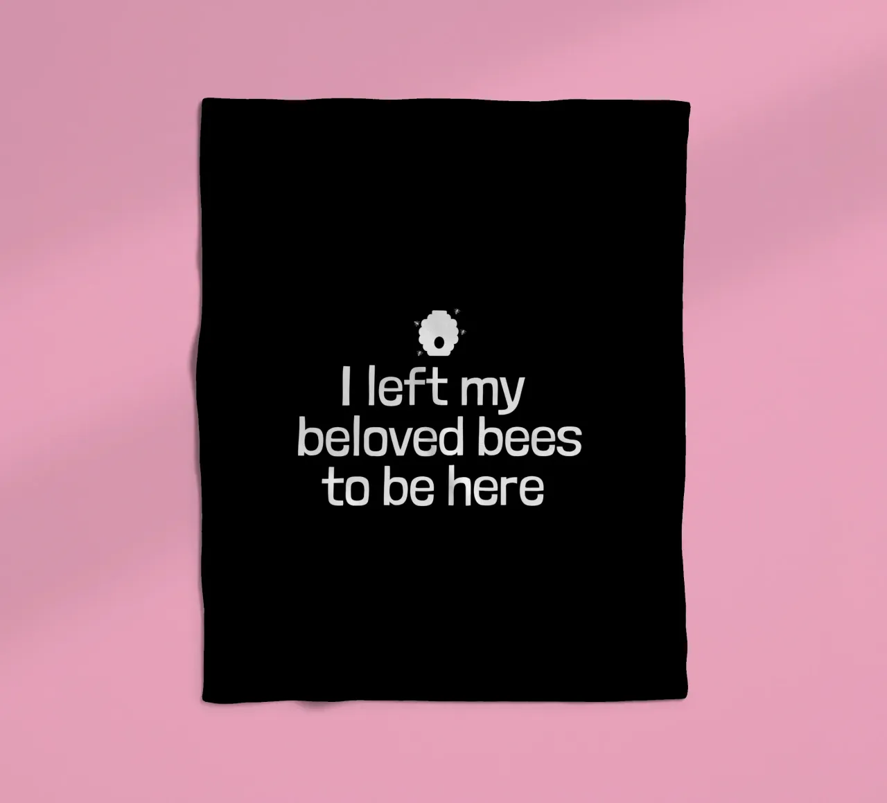I left my beloved bees to be here coperta in pile da happieeagle