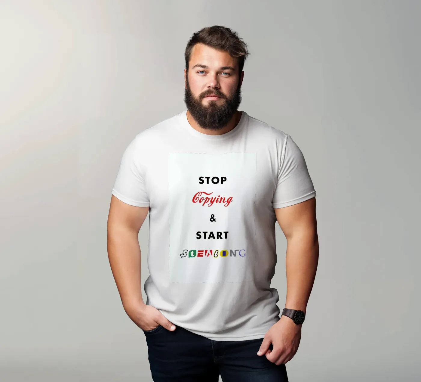 Copy t-shirt da Jaco Haasbroek