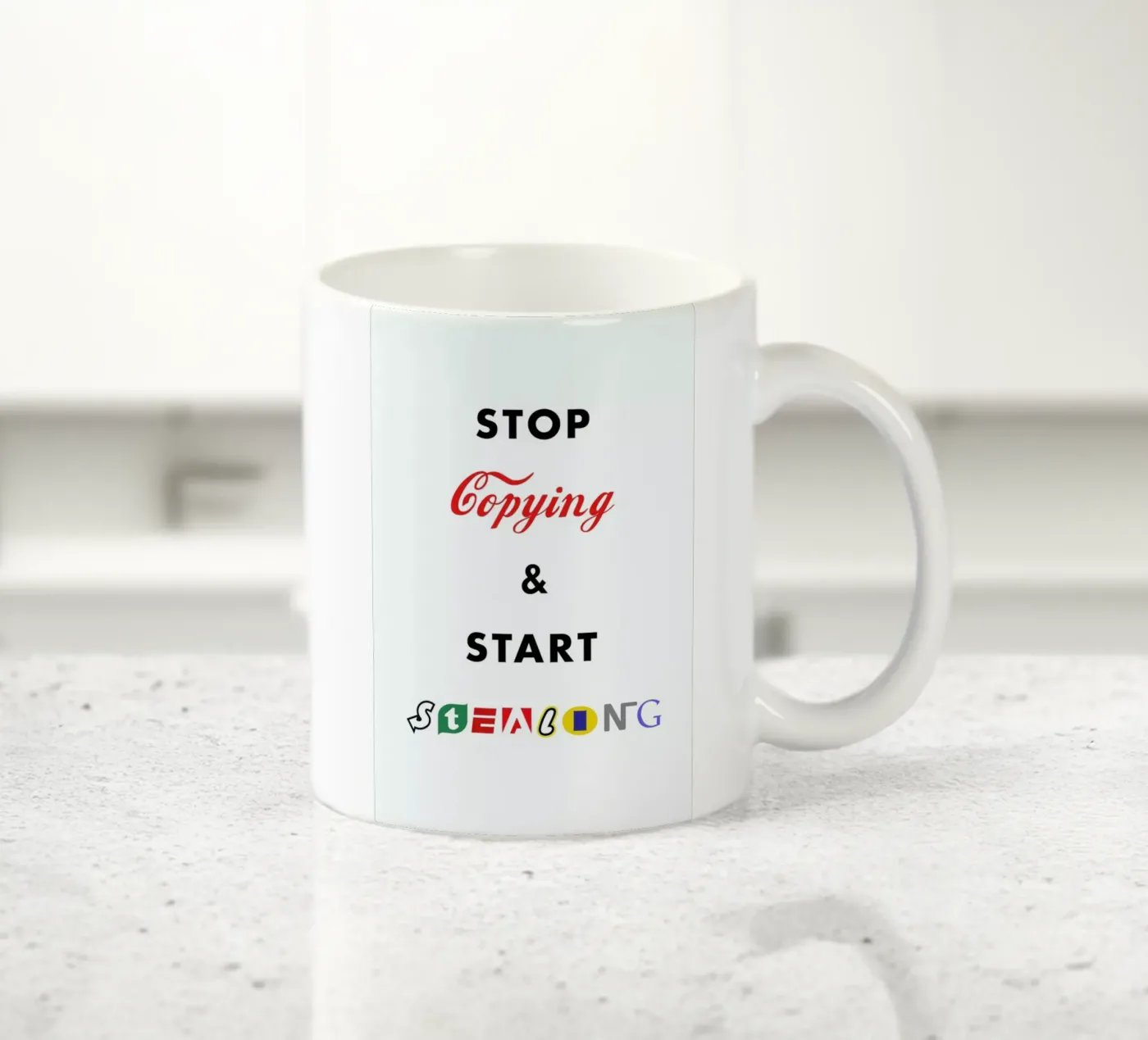 Copy keramische mok van Jaco Haasbroek