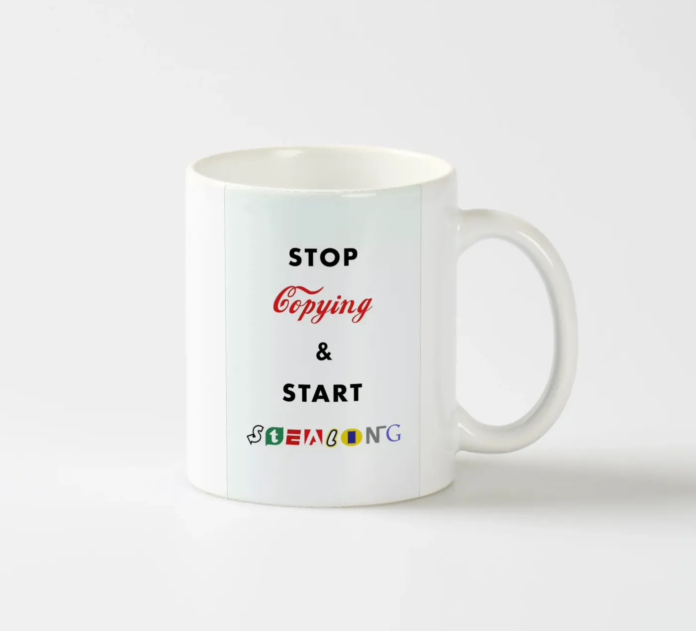 Copy keramische mok van Jaco Haasbroek