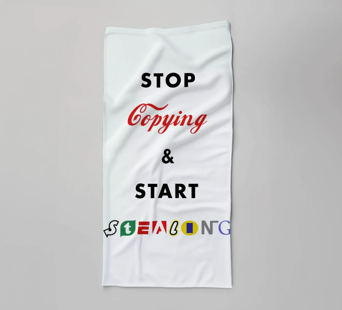 Copy badhanddoek van Jaco Haasbroek