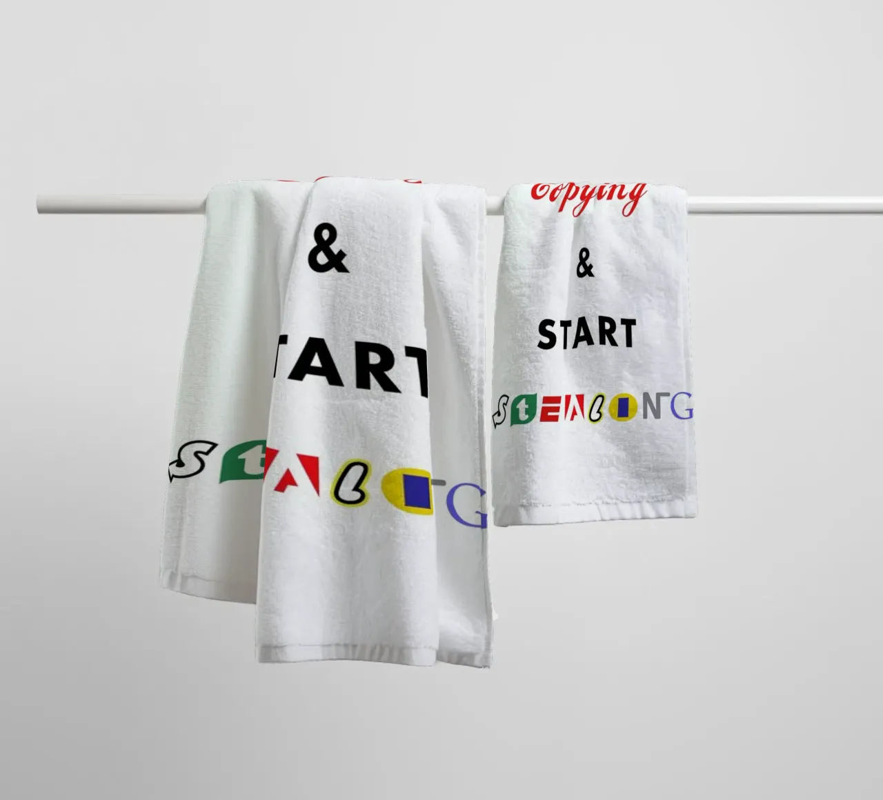 Copy badhanddoek van Jaco Haasbroek