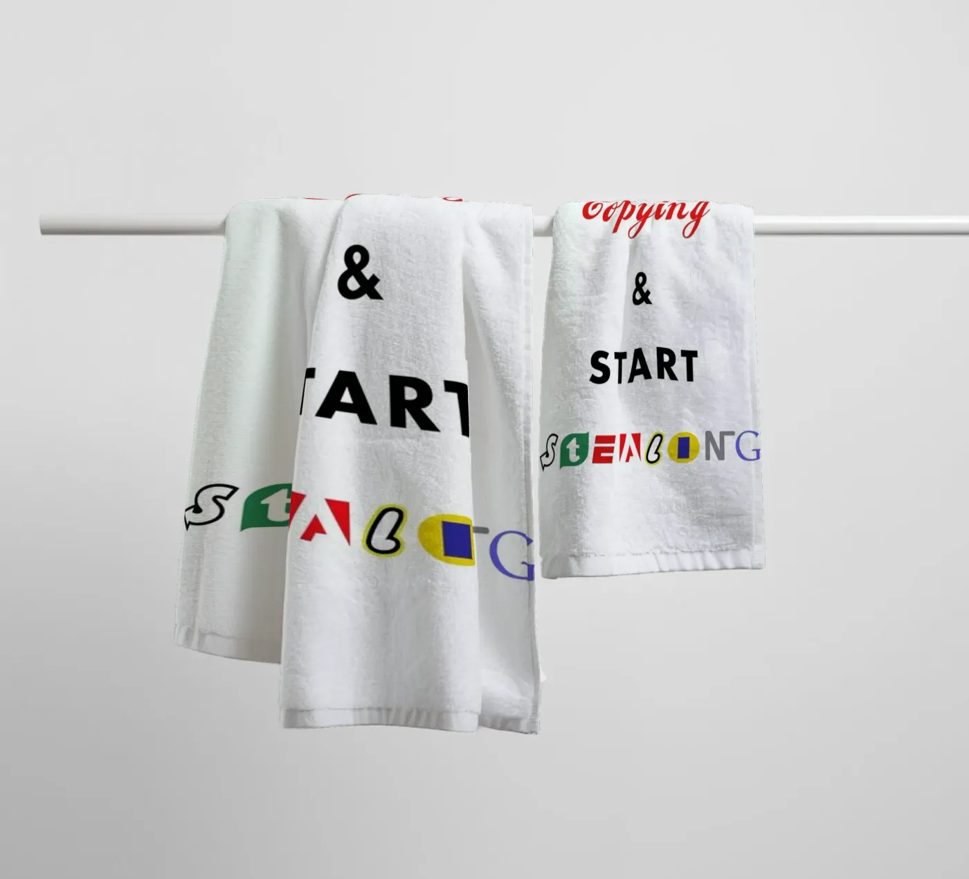 Copy badhanddoek van Jaco Haasbroek