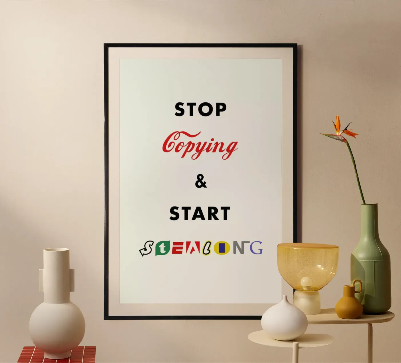 Copy poster de Jaco Haasbroek