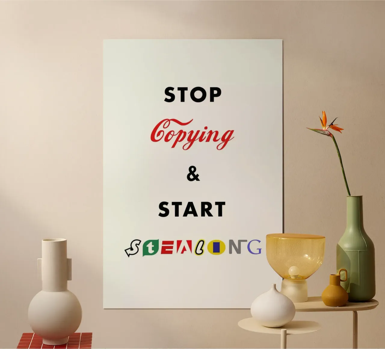 Copy poster by Jaco Haasbroek