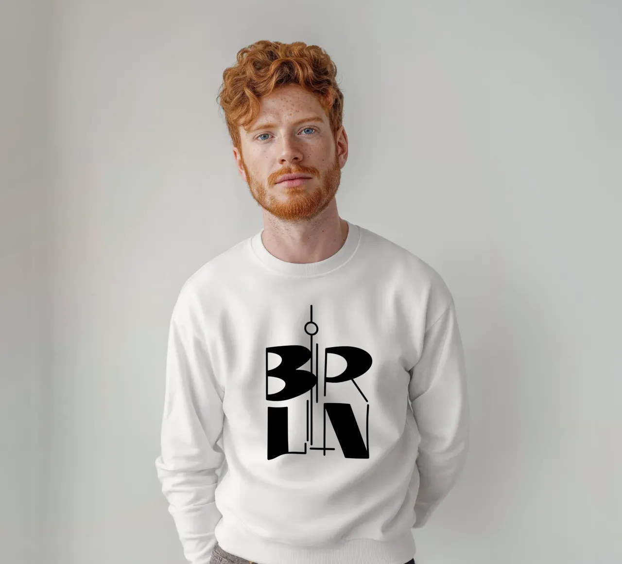 BERLIN felpa da LIMITED EDITION LETTERS