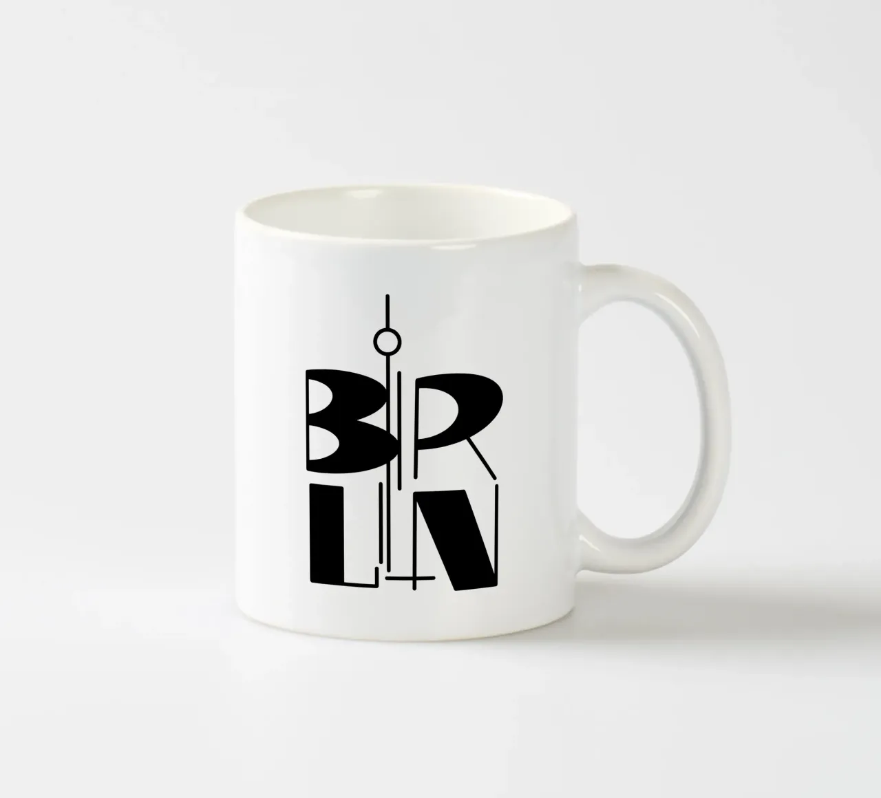 BERLIN tazza in ceramica da LIMITED EDITION LETTERS