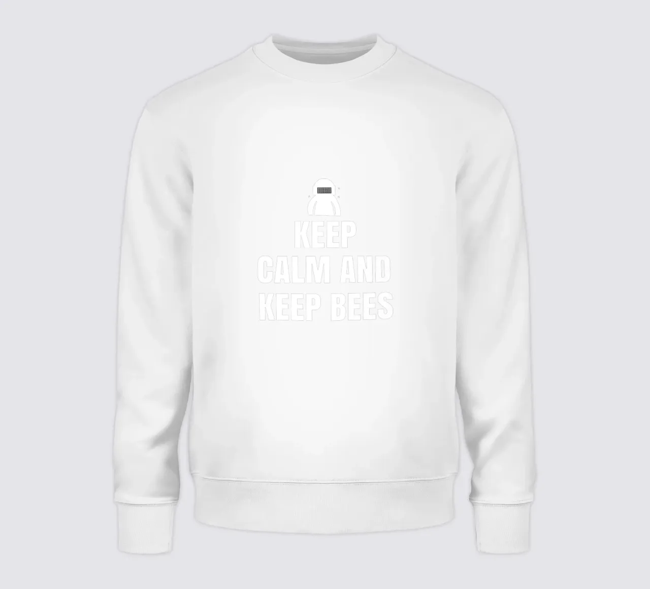 Keep calm and keep bees sweatshirt by happieeagle